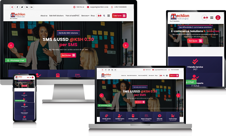 BrandBoulevard professional website design services in Kenya.