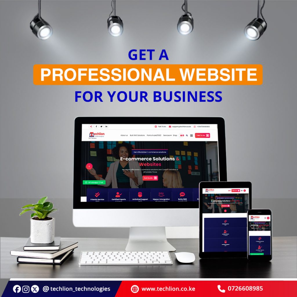 BrandBoulevard professional website design services in Kenya.
